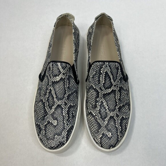 The Flexx Women's Slip On Snake Leather Sneakers Size US 7 Sneak Name Roccia - Picture 2 of 10